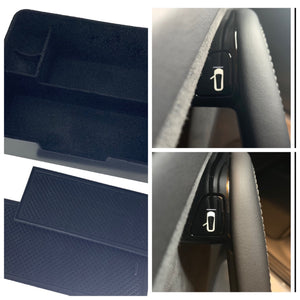 Model 3 Interior package - Lined Center Console Tray and Door Decal